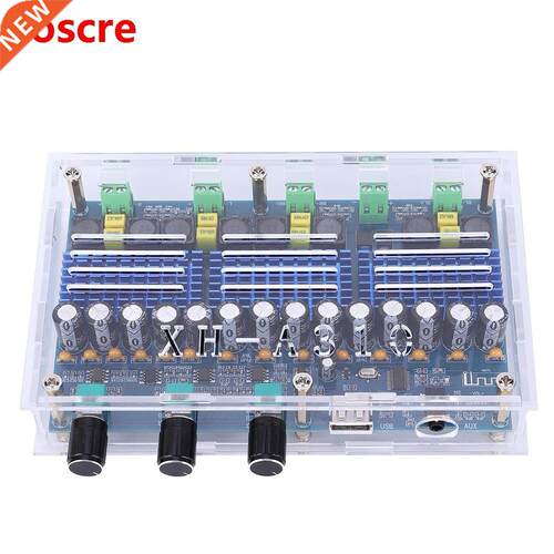 Digital Amplifier Board 4 Channels Double Stereo XH-A310 wit