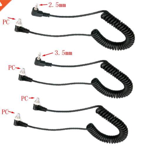 PC-2.5mm PC-3.5mm PC-PC head turn flash PC synchronous line