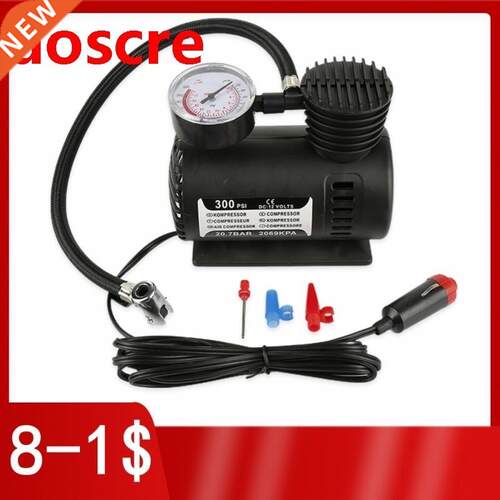 12V 300 PS Car Mn Ar Pump Portable nflatable Pump Ar C