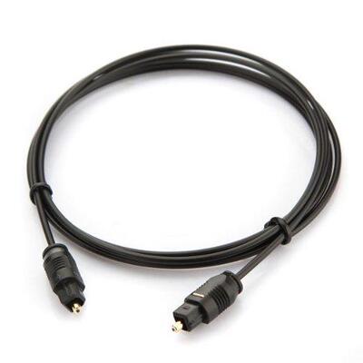 1.5M Toslink Cale Fire Optique 5FT OD 6.0 SPDIF MD DVD