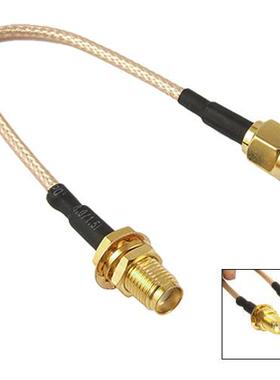 10x SMA Female to Male Coaxial Cable Antenna Adapter 11cm