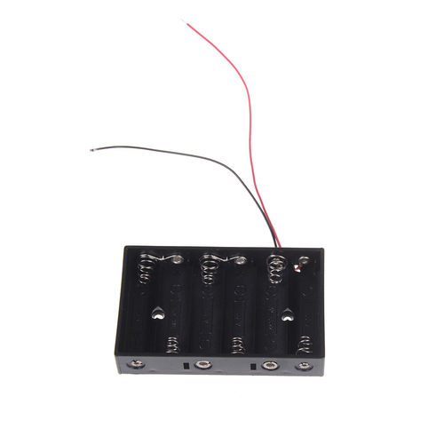 6 X 1.5V AA CELL Holder Storage Box standard Case