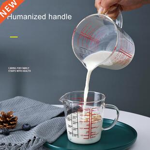 Glass Measuring Cup Jug Heat Resistant Glass Cup Measure Jug