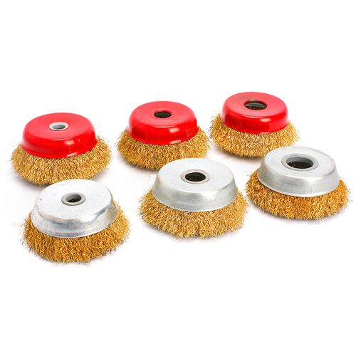 1Pc Wire Wheel Grinding and Rusting Angle Grinder Metal Poli