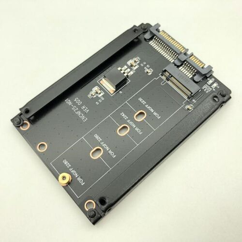 Metal Case B+M Key M.2 NGFF SSD To 2.5 SATA 6Gb/s Adapter Ca