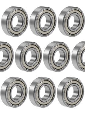 Deep Groove Ball Bearing 10x22x6mm Double Shielded Chrome Be