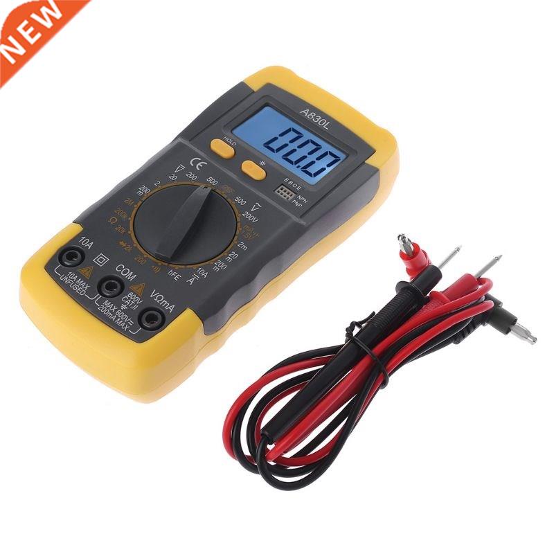 A830L Digital Multimeter LCD Electric Ammeter Voltmeter Test