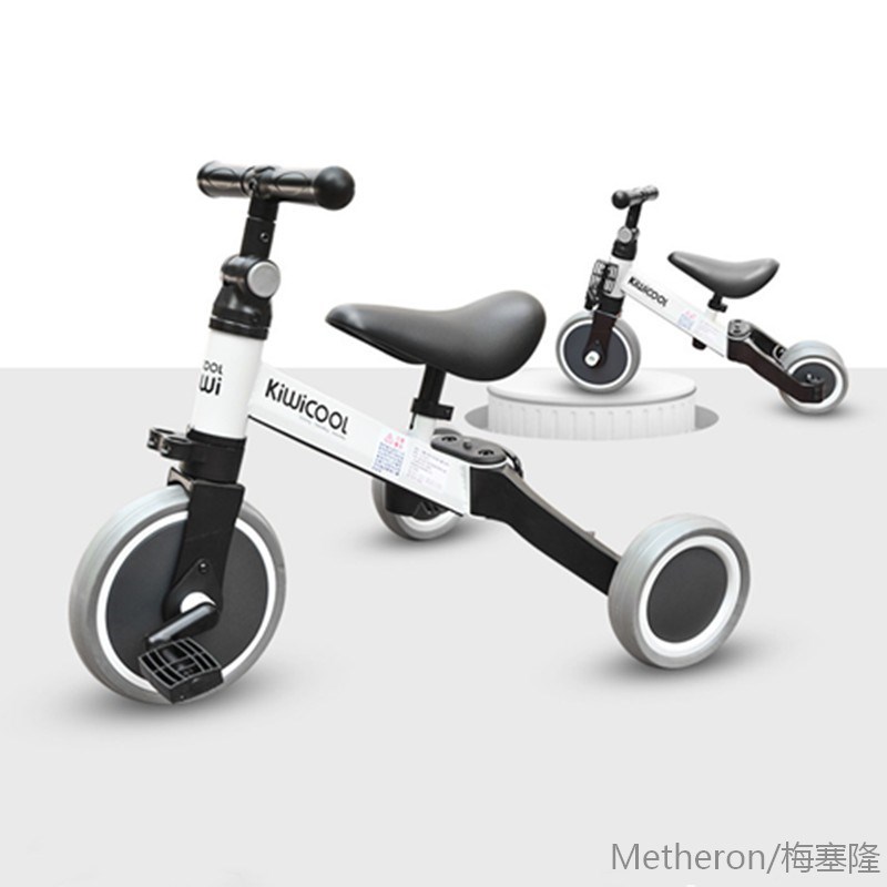 3 in 1 Kids Tricycle + Balance bike + Baby walker Child Push