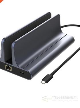 Vaydeer USB C Hub Type C Adapter Laptop Stand with 6 in 1 Do