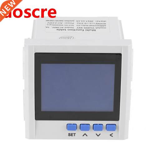 Multifunction Current Meter 3-Phase Electric Current Voltage