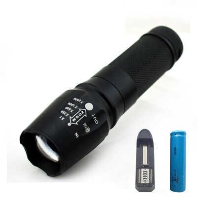 XM L2 LED Flashlight High Lumens Torch lampe torche Linterna