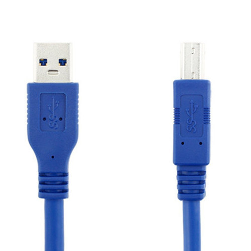 Blue USB 3.0 A Male AM to USB 3.0 B Type Male BM Extension P