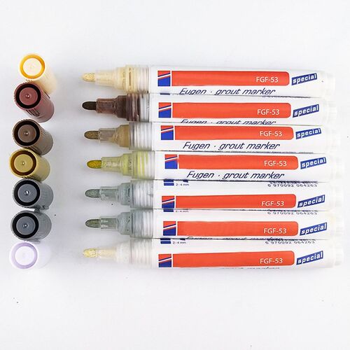 Tile Grout Coating Marker Wall Floor Ceramic Tiles Gaps Prof