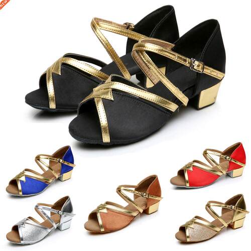 Latin Dance Shoes Women Ladies Girls Ballroom Tango Dancing
