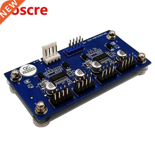 9Pin USB Header Male 1 to 4 Female Extension Cable Card Moth