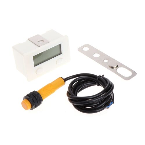 LCD Digital 5-Digit Punch Counter with Strong Magnetic Proxi