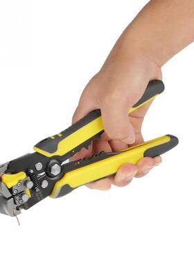 Automatic Multifunctional Cable Wire Stripper Cutter Crimper