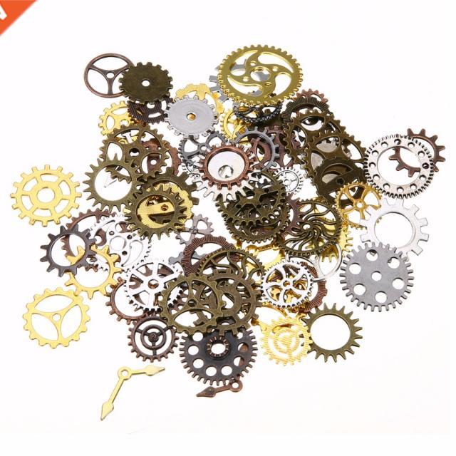 100g Pieces Lots Mix Styles 6 Colors Vinta Steampunk Wrist