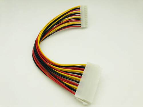 5PCS 24Pin Power Cable 30cm 20+4Pin Motherbod Adapter Exte