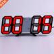 Led Digital Wall Design Watch Modern Living Clock