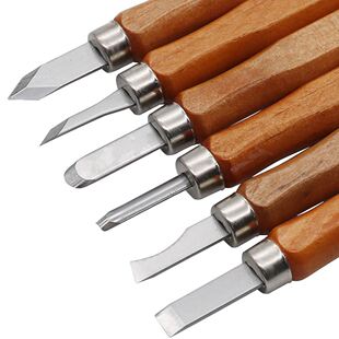 12pcs Carving Tools Set Chisel Gouges Woodcut Knife Scorper