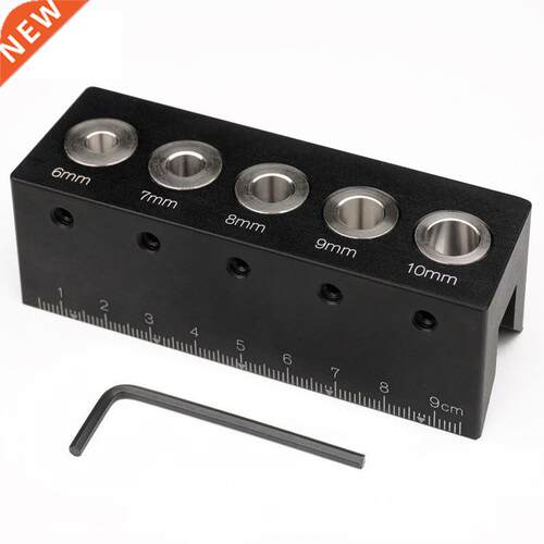 Wood Doweling Jig Straight Angle Guide Pocket Hole Jig Kit A