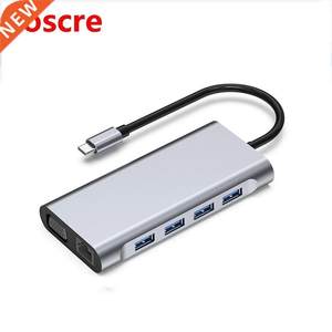 11 In 1 USB C HUB Type C to USB.0 Dock Station USB C HDMI