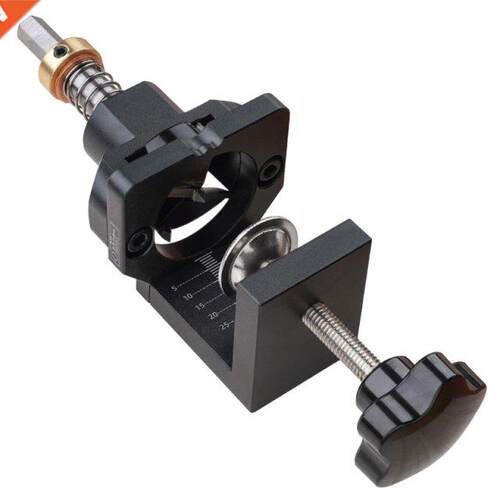 Adjustale Woodworking Pocket Hole Drill Guide Locator Auxil