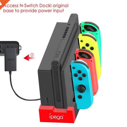 PG-9186 Controller Charger 4 Ports Charging Dock Stand Stati