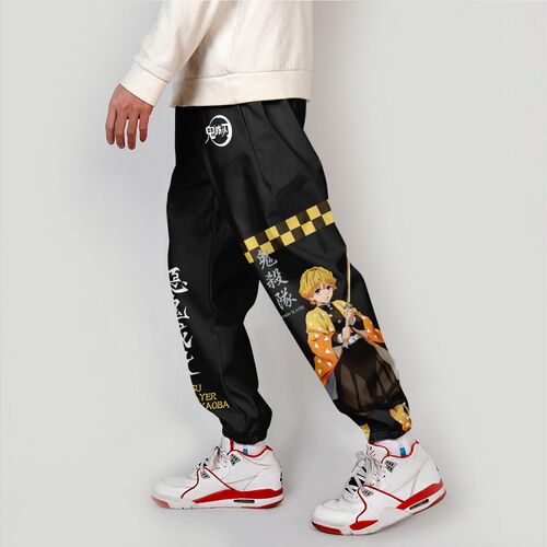 2021 3D Japanese Anime Cargo Pants Harajuku Streetwear Demon