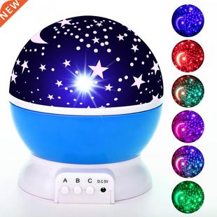 Star Projector Lamp Children Bedroom LED Night Light Baby La