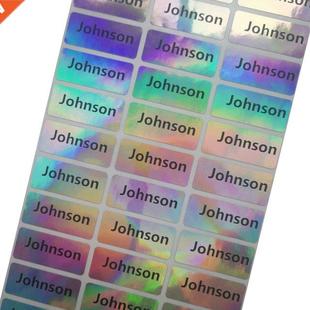 Waterproof Name Lable Tags Custom Stickers For Children Scho