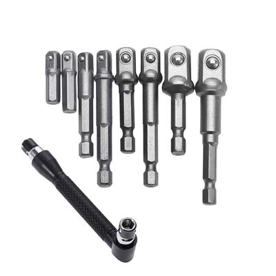 9Pcs Drill Bits Extension 1/4 Inch 3/8 Inch 1/2 Inch Socket