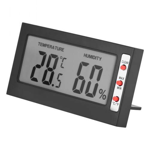 grometer Portable Digital LCD Thermometer grometer 0~50