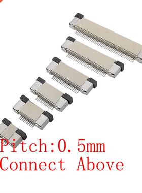 10Pcs/lot FPC FFC Connector 0.5mm Pitch Socket FPC FFC Flat