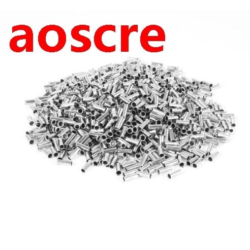 100PCS 10AWG Bootlace cooper Ferrules kit set Wire Copper Cr