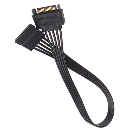 SATA 15Pin Male To Female Power Extension Cable HDD SSD Powe