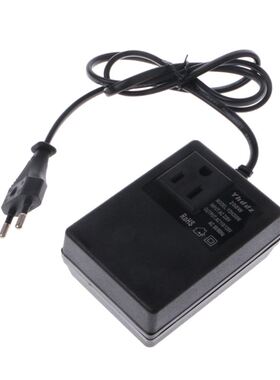 200W AC 220V to 110V Step Down Transformer Convert Travel Po