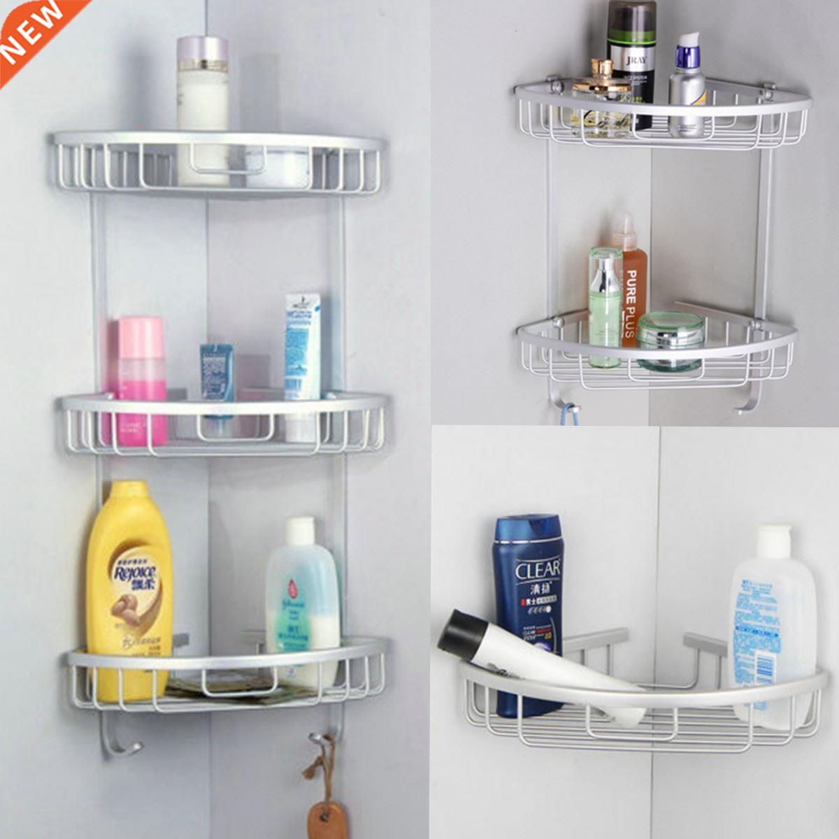 3 Layer Bathroom Punch Free Aluminum Triangular Rack orag