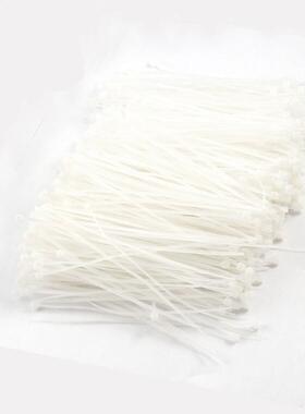 White Self Locking Packaging Cable Zip Tie