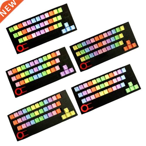 PBT Doubleshot Grent Keycaps 37keys OEM Profile Set for M