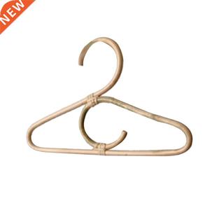 Rattan Clothes Hanger Style Kids Garments Organizer Rack Chi