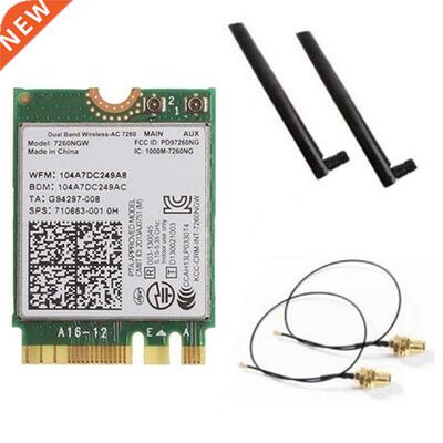 WIFI CARD for Dual Band Wireless-AC 7260AC NGFF Bluetooth 4