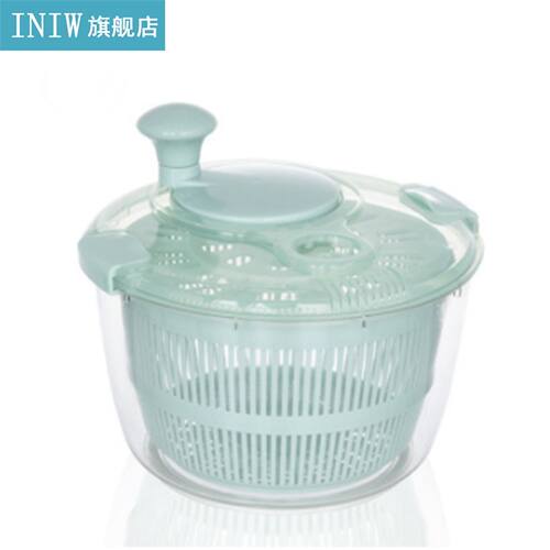 Vegetable Washer Dry Off Drain With Rotary Handle 5L Salad S