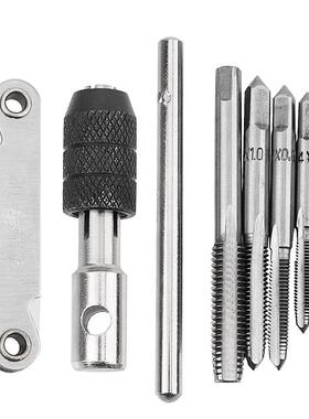 7pcsScrew Thread Taps Reamer 60 degrees Thread Gauge Screw T