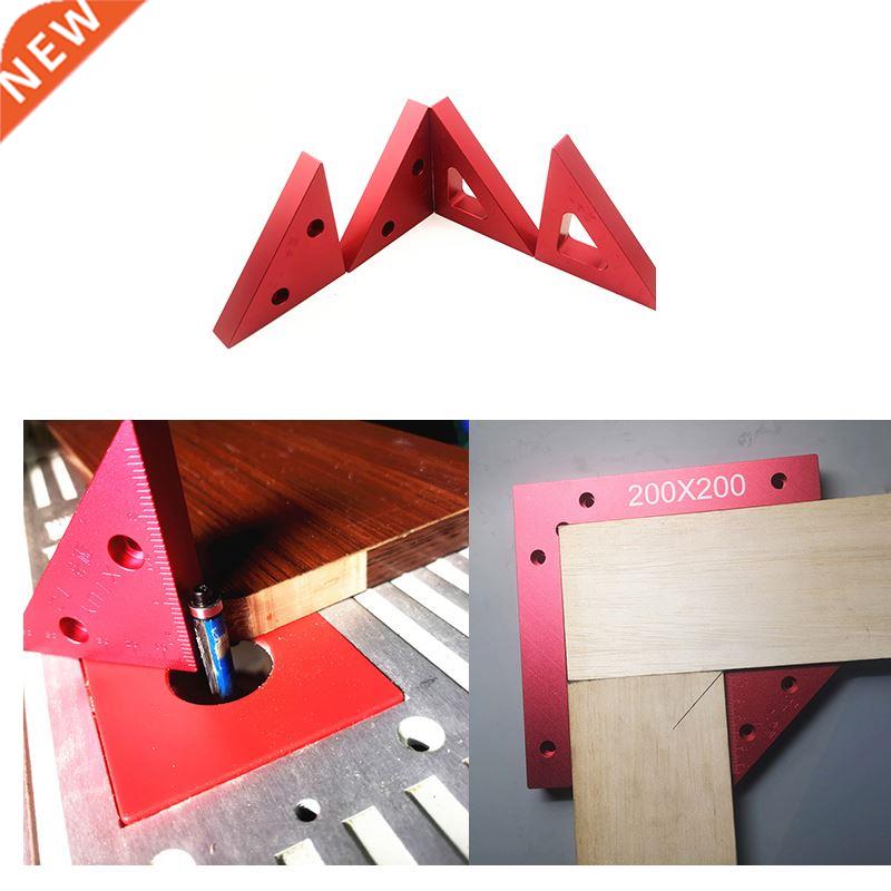 New Aluminum Alloy Carpenter Height Square Ruler Mounting Wo