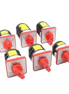 Electric Rotary Cam Changeover Switch HZ5-20 L01 L02 L03 2 P