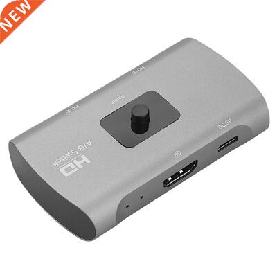 HDMI-Compatible Switch 4K 60Hz, 2.0 Switcher Out Bi-Directio