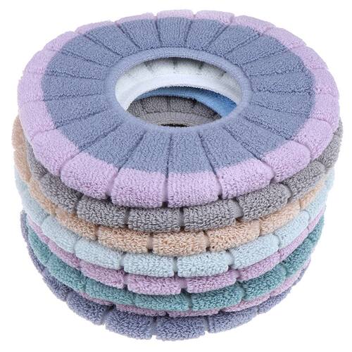 Warm Soft Washable Toilet Cover Seat Lid Top Cover P Bathr