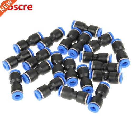 20PCS/Lot 6mm Tube OD 1/4'' Pneumatic Straight Push